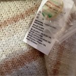 American Eagle  Cream & Tan Striped Knit Long Sleeve Button Cardigan Sz M NEW‎ Photo 5