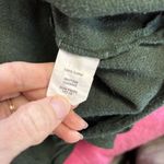 Madewell Green Half Zip Long Sleeve 100% Cotton Shirt Medium Photo 4