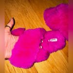 Kooba  Faux Fur comfortable Fluffy Slippers. Fuzzy Sherpa Slippers Womens Photo 2