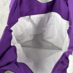 Escada Marine Groove Purple Tote Bag Rope Handle Nautical Beach Summer Resort Photo 5