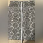 Ann Taylor Womens Sz 4P Crochet Lace Pencil Skirt Gray Sequined Photo 2