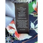 EXPRESS  Dark Floral Satin Lace V Neck Navy Blue Top XS Romanic Dark Cottagecore Photo 3