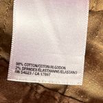 Old Navy  Shorts Women's Flat Front Slit Pkt Stretch Reg Fit Modest Chinos Sz 4 Photo 4