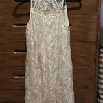 Francesca's  Dress Lace White Photo 0