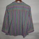 Westbound  18 Candy Striped Oxford Top Plus Photo 2