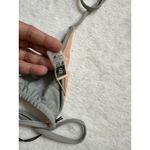 Pacific & Driftwood Reversible Bikini Top Gray/Tan Womans Small NWT Gray Photo 2