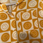 Mighty fine Sun Checkered Button Up Photo 4