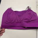 Lululemon  Size 6 Magenta Pink Wide Band Sports Bra Active Removable Cups Photo 2