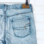 American Eagle  Tomgirl‎ Jeans Womens Size 6 Regular Ripped Distressed Light Wash Photo 10