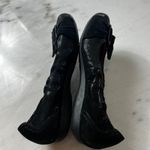 ABEO Biosystem Tabitha Black Shimmer Bow Ballet Flats Shoes Women's Size 7N Photo 6