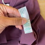 Marine layer  Lexi Rib Sun-In Longsleeve Crew Tee in Windsor Wine Photo 8