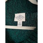 st. john's bay St John’s Bay Button Up Cardigan Green Cable Knit Cozy Cottagecore Granola Lagen Photo 5
