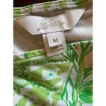 Lilly Pulitzer Lilly‎ Pulitzer Romper Women Medium Green Pink Floral Parigi Dress Preppy Boho Photo 7
