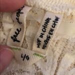 Free People  EUC lace zip up bomber Photo 3