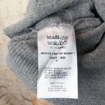 Textile Rebels Top Women M Gray Knit Cashmere Blend Silk Floral Print Italy Y2K Size M Photo 9