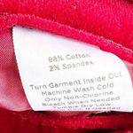 Talbots Signature Smooth Red Cotton Velvet Cords Women’s Size 12 Fall Vibes New! Photo 9