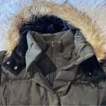 Jessica Simpson  Dark Green Down Puffer Jacket Size Large Photo 13