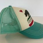 Billabong  Turquoise & Cream California Love Trucker Hat Photo 7