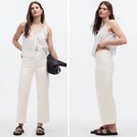 Madewell New!  The Emmett Wide-Leg Crop Jean: tile white Welt Pocket , size 20‎ Photo 15