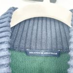 Brandy Melville Womens Fall Preppy Golf Aleah Cotton 1/4 Zip Striped Sweater OS Photo 3