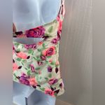 Betsey Johnson  L Roses in Bloom Underwire Tankini Swim Top Photo 3