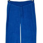 Voight BonBon Blue Flare Velour Embroidered Bon Bon Collection Pants Joggers M Size M Photo 6