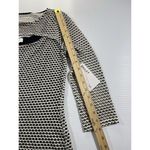 Bailey 44 TOMO KHANI Top Black White Striped‎ Size S Perforated Jersey Top NWT Photo 6