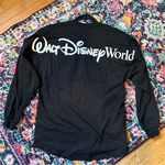 Disney Walt  World Women’s Spirit Jersey Black White Long Sleeve Small Photo 1