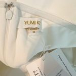 Yumi Kim  Glamour Strapless White Midi Dress Size Medium Photo 5