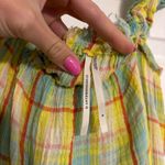 Anthropologie By  Ruffled Plaid Babydoll Dress Photo 4
