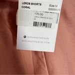Girl and the Sun Leros Shorts NEW Coral Medium Photo 10
