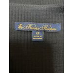 Brooks Brothers Women's Navy Blue Textured Long Sleeve Blazer Coat Jacker Size 4 Photo 3