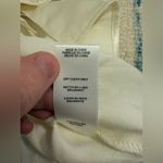 WAYF  Ivory Cream Top Blouse Bows Size Small *Flaws* Photo 9
