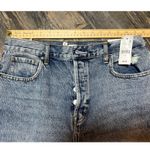 PacSun  High Rise Straight Jeans Distressed Light Wash Size 30 Button Fly Baggy Photo 7