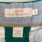 J.Crew  Broken In Chino 100% Cotton Kelly Green High Waist Women's Shorts size 6 Photo 3