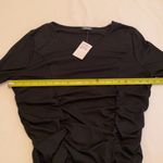 Jolie & Joy bodycon black long sleeve top 3X NWT Photo 3