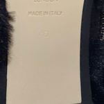 Jimmy Choo Krista Crystal Mary Jane Faux Fur Flat Size 40 Photo 8