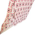 ZARA  Pink Geometric Print Long Sleeve Resort Travel Vacation Maxi Dress XS NWT Photo 8