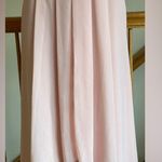 Clothes Mentor No Tag Peach Satin Sheer Wrap Look NWT. Sz XL Pleated In Front. Photo 2
