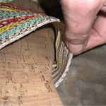 Eric Javits Colorful Braided Cork Summer Open Toe Wedge Sandals 6.5 Photo 9