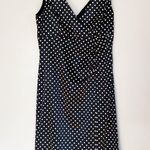 Donna Ricco V-Neckline Polka Dot Sheath Dress 12 Photo 0