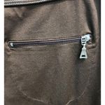 Jockey Pants Womens Size Medium Brown Wide Leg Button Closure Minimalist Classic Photo 6