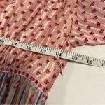 Ulla Johnson  Sz 4 Martine Silk Mini Printed Dress in Rose Photo 10