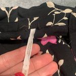 Free People lighten up Black and Pink Floral Long Sleeve Dress Photo 4