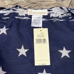 NWT American flag shawl one size Red Size undefined Photo 1