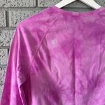 FIGS  Seamless Long Sleeve Top Medium Tie Dye Pink Cloud Salta Limited Edition Photo 9