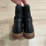 Madewell  Women’s Clair Lace Up Boot Black Leather Combat Size 5.5 Photo 5