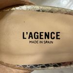 L'Agence  Giselle II Ankle Strap Sandal in Gold Photo 5