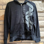 Angels & Airwaves "Highend Fleece" Distressed Vintage Zip Hoodie Black Medium Photo 0