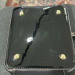 Nicole Lee Black Crossbody Bag with Gold Chain and Decorative Patches Photo 4